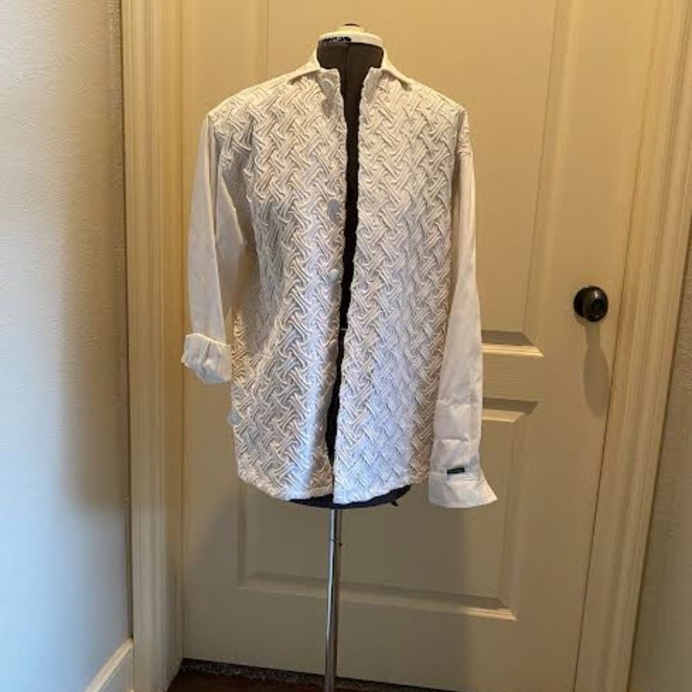 Bis White 100% Cotton Made in USA, size P Med